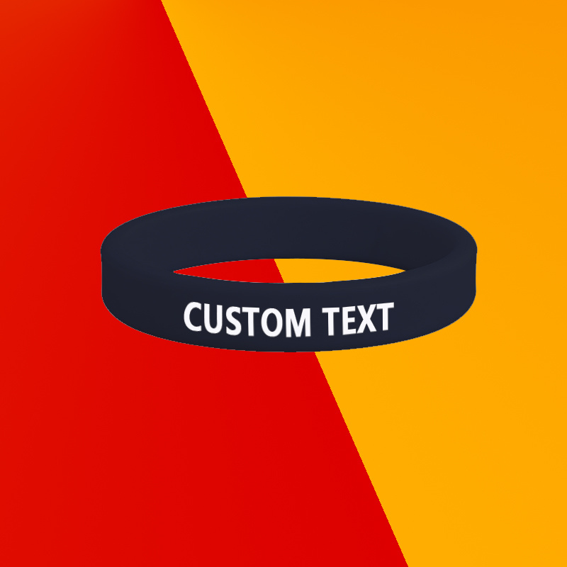 200pc Custom Silicone Wristbands, Thirteen Colors